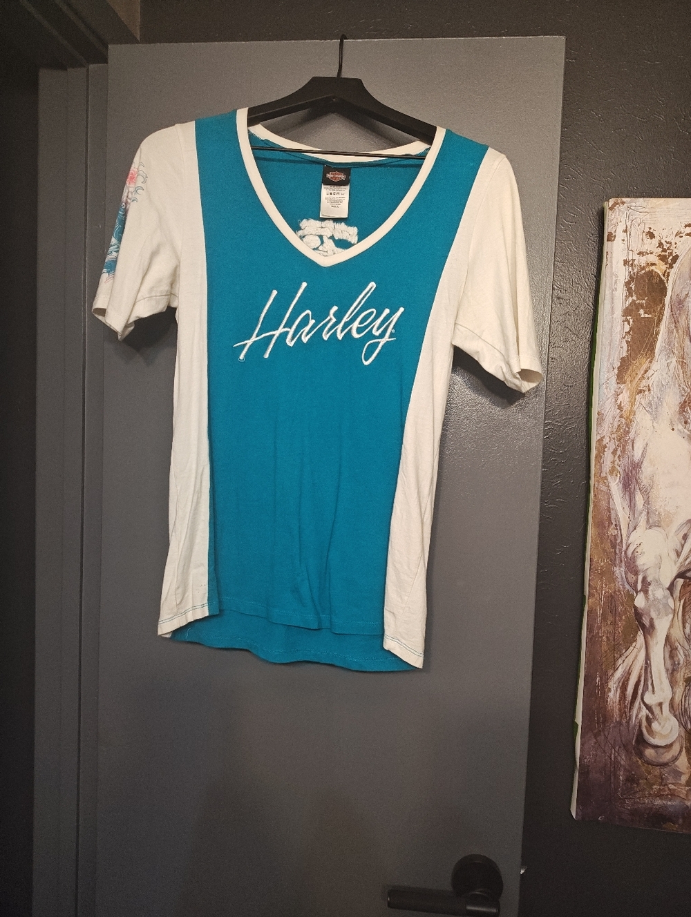 Women's Harley-Davidson Colorblock Top